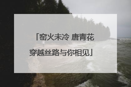 窑火未冷 唐青花穿越丝路与你相见